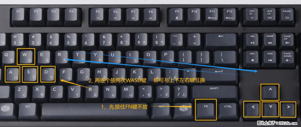 键盘，怎样把wasd键与上下左右方向键互换？ - 生活百科 - 澳门生活社区 - 澳门28生活网 am.28life.net